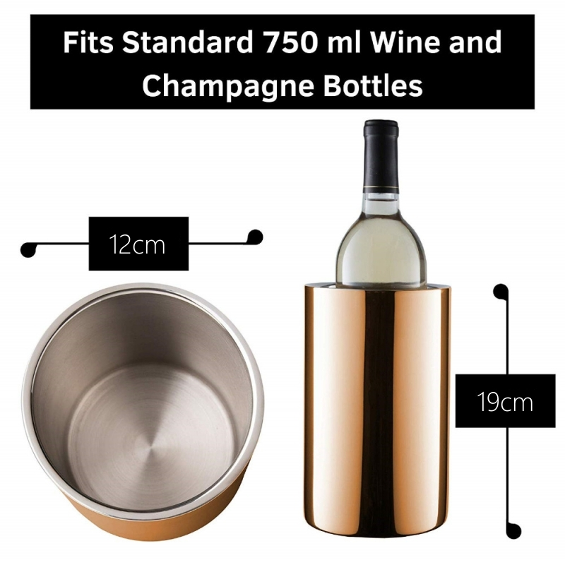 Double Wall Insulated Wine Cooler 1.6L