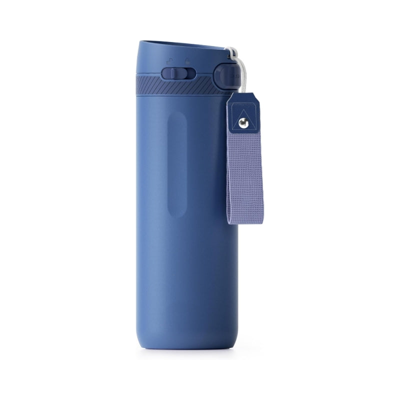 17oz Vacuum Insulated Stainless Steel Coffee Tumbler with Push Button Lid & Leakproof