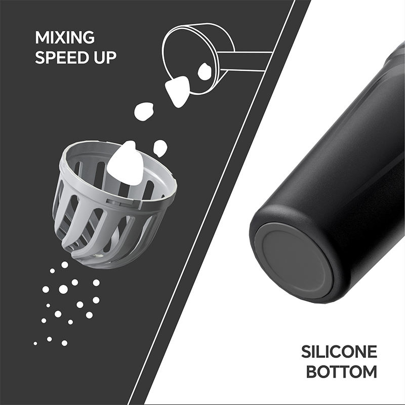 24oz Insulated Shaker Bottle