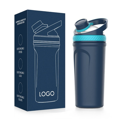 24oz Vacuum Insulated Stainless Steel Shaker Bottle